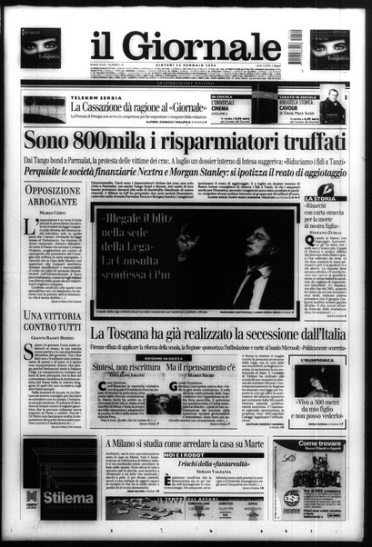 Il giornale : quotidiano del mattino